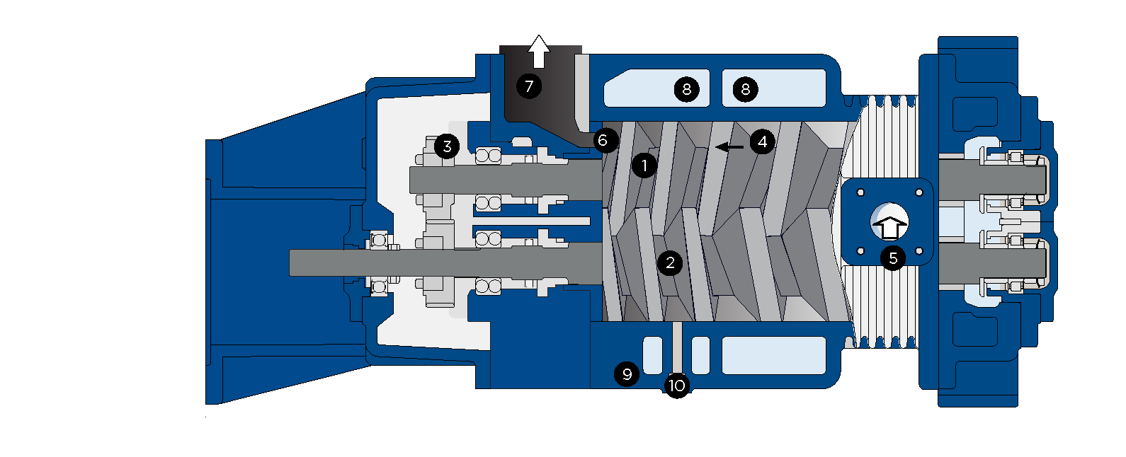 NASH Dry Screw Vacuum Pump