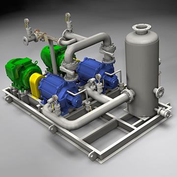 Ensembles de désaération pour l'eau d'injection sur FPSO 