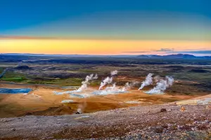 Élimination des gaz géothermiques